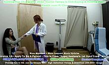 Video rumahan Dokter Tampas tentang ujian ginekologi pertamanya dengan Angel Santana