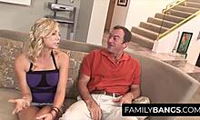 Shawna Lenee and Randy Spears in a steamy family bang video