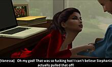 Η καυτή συνάντηση των παντρεμένων γυναικών με τον γείτονά της στο Sims 4