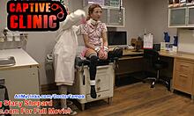 Mira la película completa de Stacey Shepard con sus senos perfectos y pequeños en un entorno hospitalario en Captive Clinic