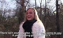 Domácí sex venku s českou dívkou v POV